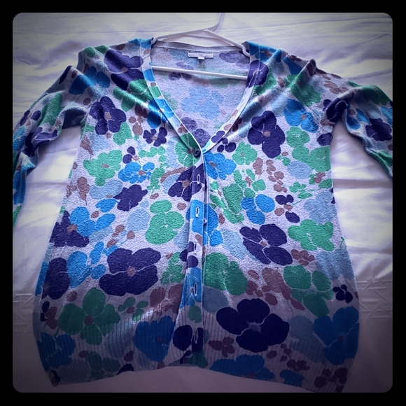 Floral gap cardigan - Picture 1 of 4